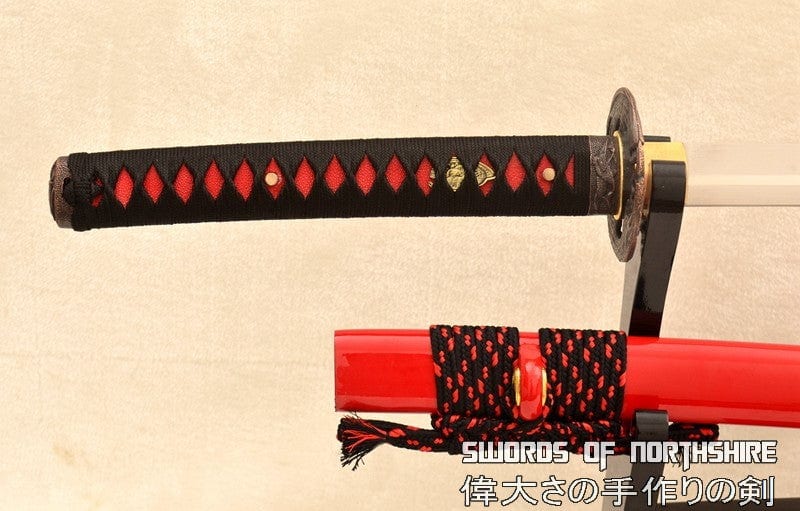 Eagle Tsuba Hand Forged 9260 Spring Steel Japanese Samurai Sword Battle Ready Katana