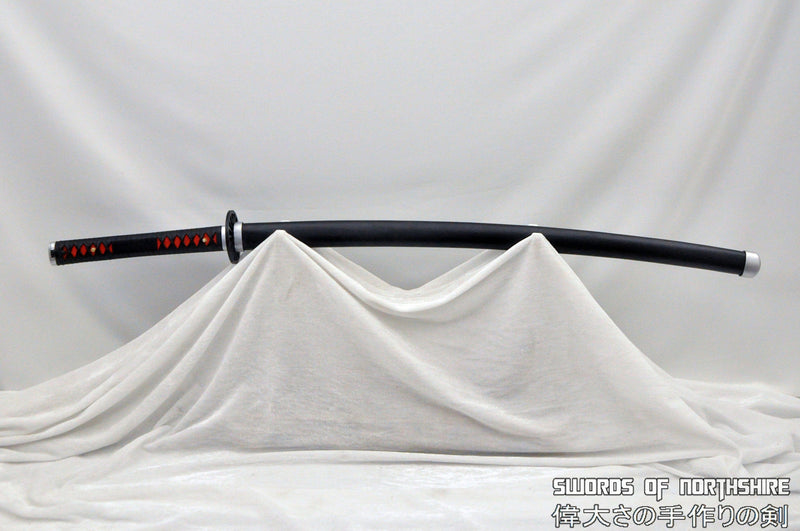 Demon Slayer Tanjiro Kamado Nichirin T10 Steel Japanese Katana Sword