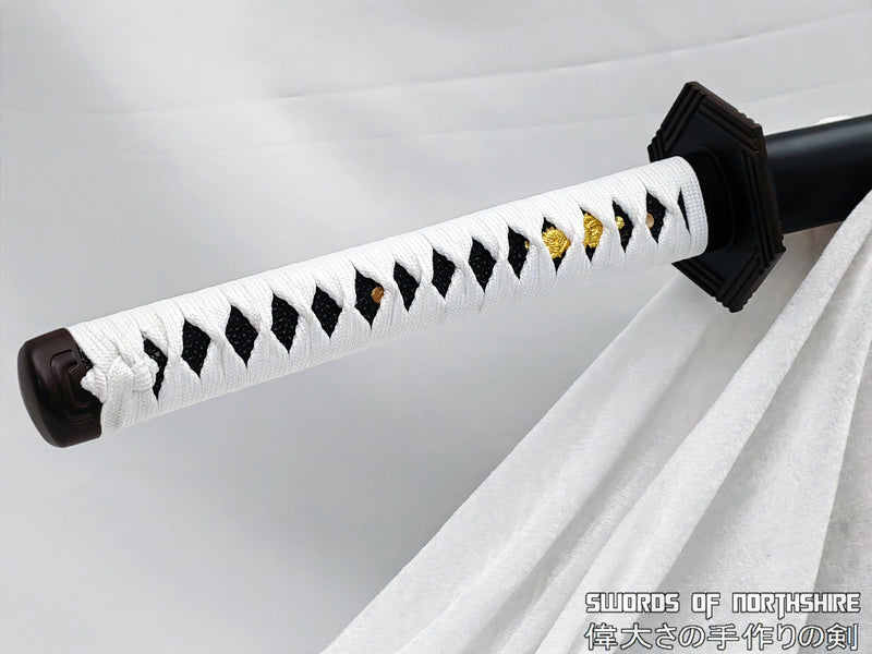 Demon Slayer Giyu Tomioka T10 Steel Japanese Katana Sword