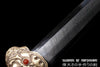 Ming Dynasty Emperor Yong Le Jian Hand Forged Clay Tempered Folded Steel Blade Jian Sword