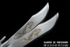 Wing Chun Butterfly Sword Set Bart Cham Dao 1095 Steel Chinese Dragon Butterfly Knives