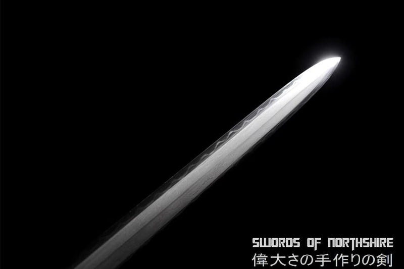 Dragon & Phoenix Jian Clay Tempered Folded Steel Blade Hand Forged Blade Battle Ready Sword