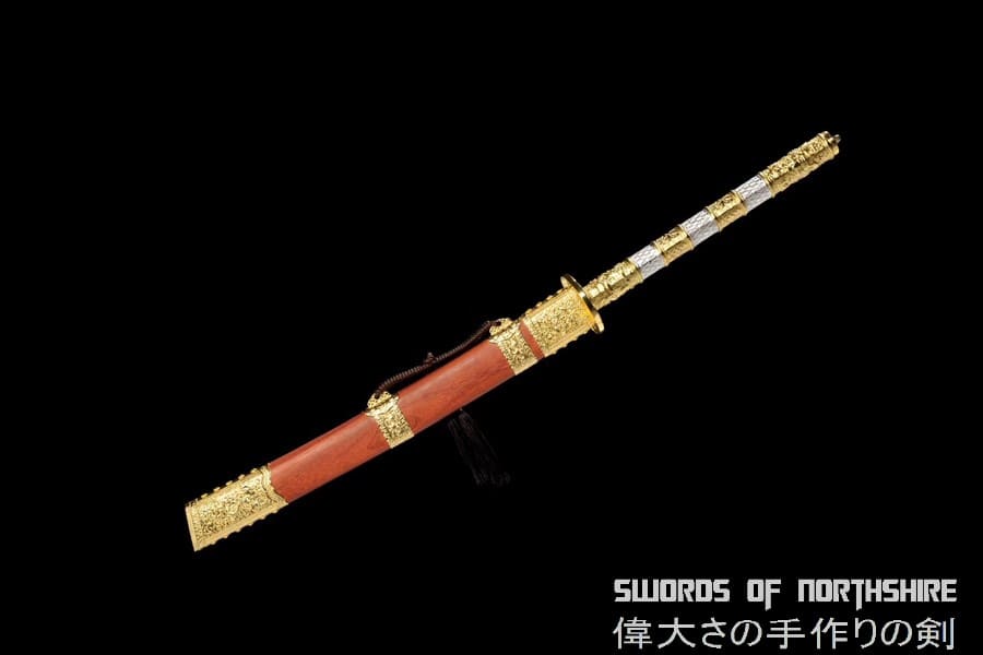 Emperor Kangxi Saber Sword 1095 High Carbon Steel Battle Ready Chinese Dao Broadsword