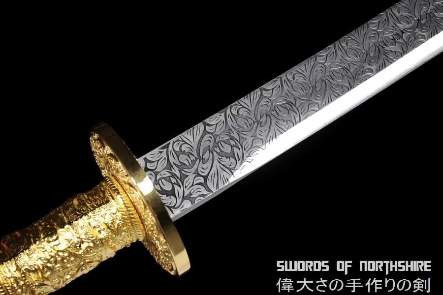 Emperor Kangxi Saber Sword 1095 High Carbon Steel Battle Ready Chinese Dao Broadsword