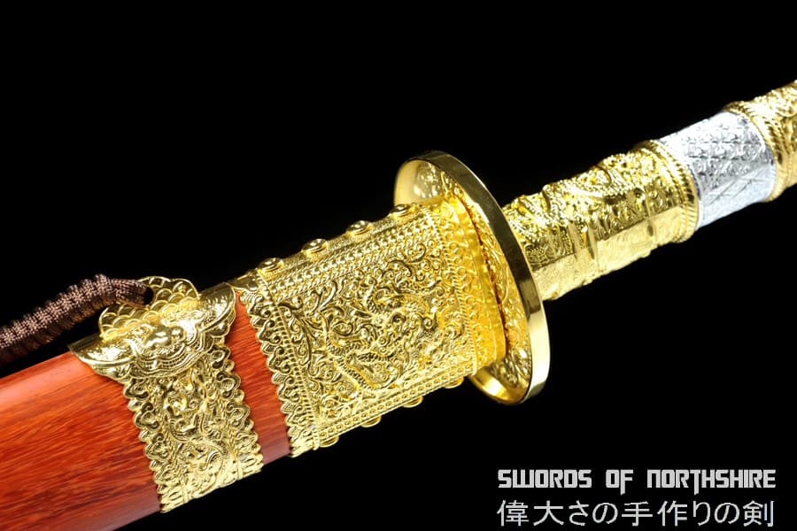 Emperor Kangxi Saber Sword 1095 High Carbon Steel Battle Ready Chinese Dao Broadsword