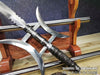 Three Kingdoms Chinese Double Halberd Spear Hand Forged Folded Steel Elite Military Weapon