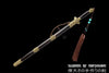 Dragon Phoenix Jian Clay Tempered & Folded Steel Hand Forged Battle Ready Chinese Sword