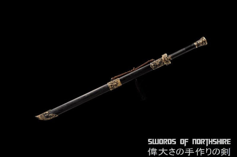 Brotherhood of Blades Dao Folded Steel Chinese Embroidered Uniform Guard Miaodao Sword