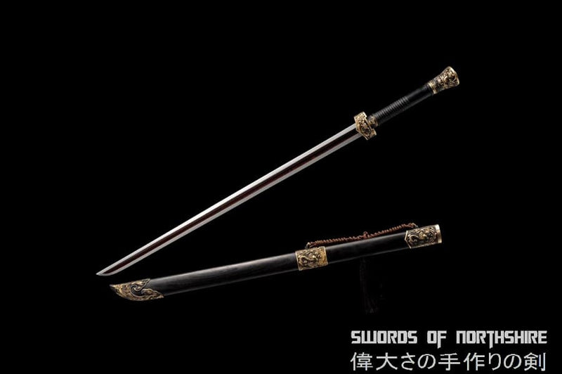 Brotherhood of Blades Dao Folded Steel Chinese Embroidered Uniform Guard Miaodao Sword