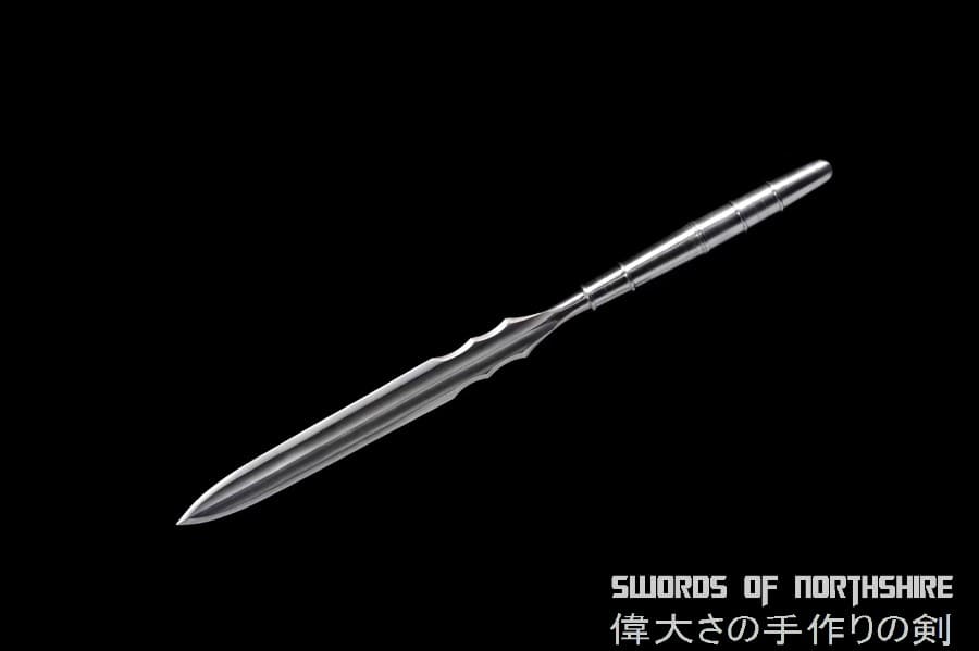 Chinese Qiang Spear Martial Arts Hand Forged Folded Damascus Steel Elite Military Lance