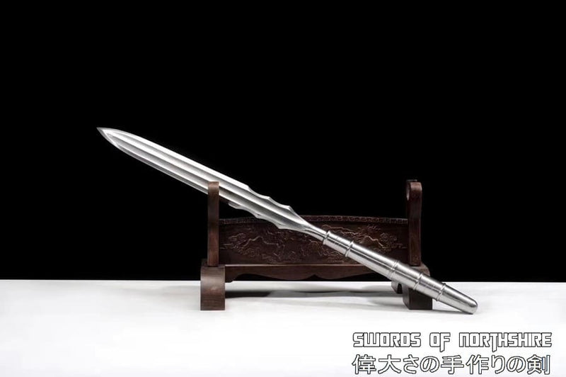 Chinese Qiang Spear Martial Arts Hand Forged Folded Damascus Steel Elite Military Lance