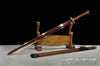 Chinese Han Dynasty Jian Hand Forged Folded Steel Blade Battle Ready Martial Arts Sword