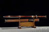 Chinese Han Dynasty Jian Hand Forged Folded Steel Blade Battle Ready Martial Arts Sword