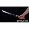 Clay Tempered Full Tang 1095 High Carbon Steel Huali Shirasaya Samurai Tanto Sword