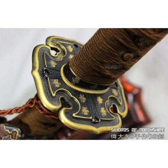 Clay Tempered 1095 High Carbon Steel High Quality Japanese Samurai