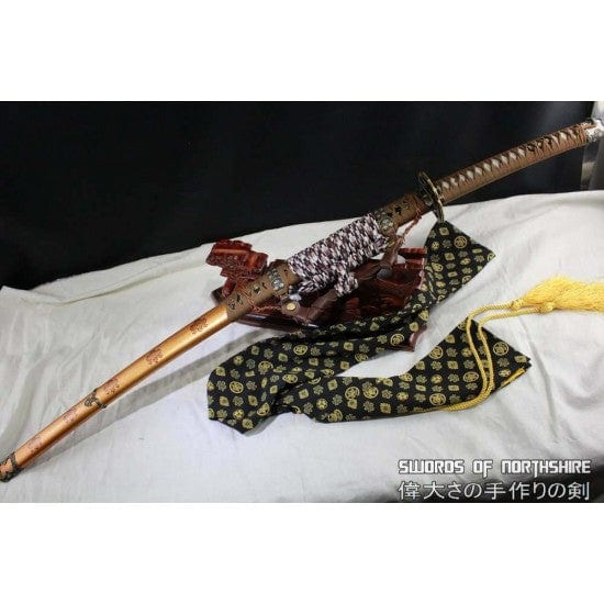 Clay Tempered 1095 High Carbon Steel High Quality Japanese Samurai