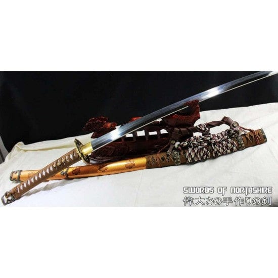 Clay Tempered 1095 High Carbon Steel High Quality Japanese Samurai