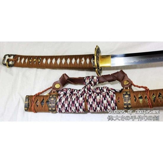 Clay Tempered 1095 High Carbon Steel High Quality Japanese Samurai