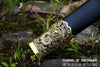 1095 High Carbon Steel Etched Blade Han Jian Gold Dragon Chinese Martial Arts Tai Chi Sword