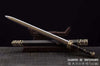King of Yue Goujian Sword Hand Forged Folded Steel Blade Chinese Ebony Wood Scabbard Tai Chi Jian