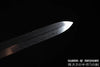 Foo Dog Jian Hand Forged Folded Damascus Steel Blade Mythological Lion Chinese Tai Chi Sword