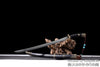 Emperor Qianlong Qing Dynasty Folded Steel Blade Battle Ready Tai Chi Chinese Dao Sword Ebony Wood Scabbard