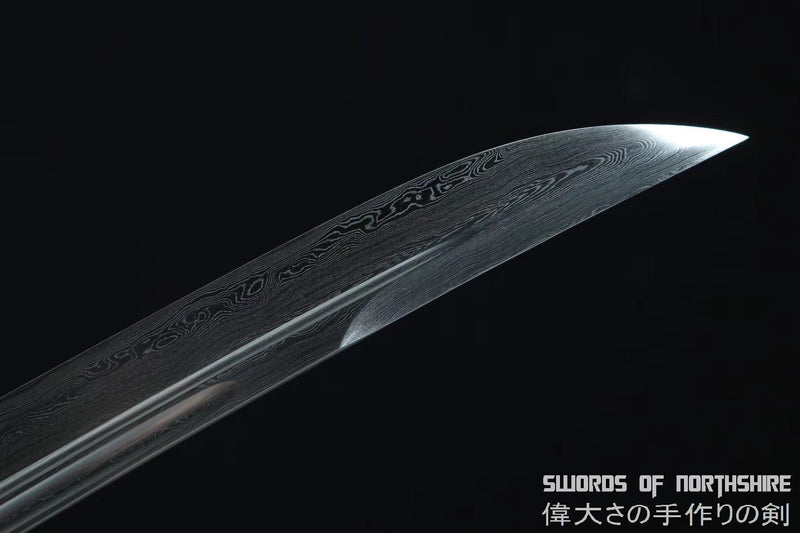 Qilin Dao Folded Steel Blade Mythological Chimera Battle Ready Chinese Martial Arts Tai Chi Sword