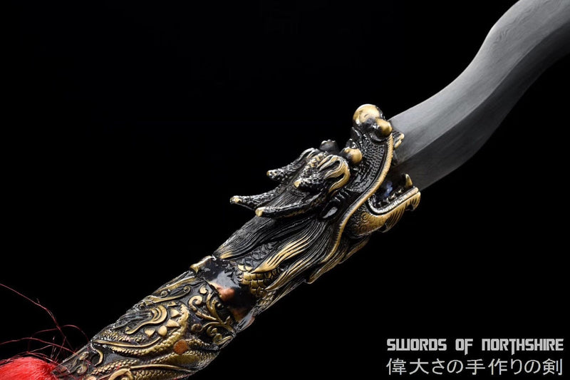 Zhang Fei Viper Blade Dynasty Warriors Serpent Spear Snake Blade Battle Ready Chinese Three Kingdoms Replica