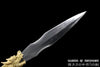 Chinese Dragon Qiang Sword Spear Martial Arts Folded Damascsus Steel Elite Military 79" Lance