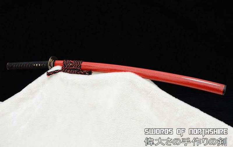 Hand Forged High Speed T-10 Steel Sanmai Katana