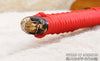 1095 High Carbon Steel Clay Tempered Samurai Dragon Katana Sword