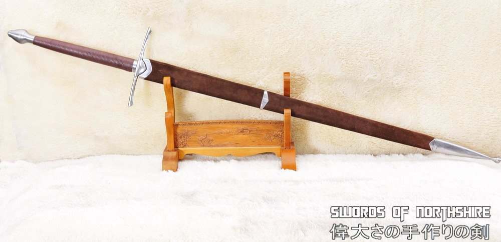 Braveheart Hand Forged Folded Steel Fully Functional William Wallace European Broadsword