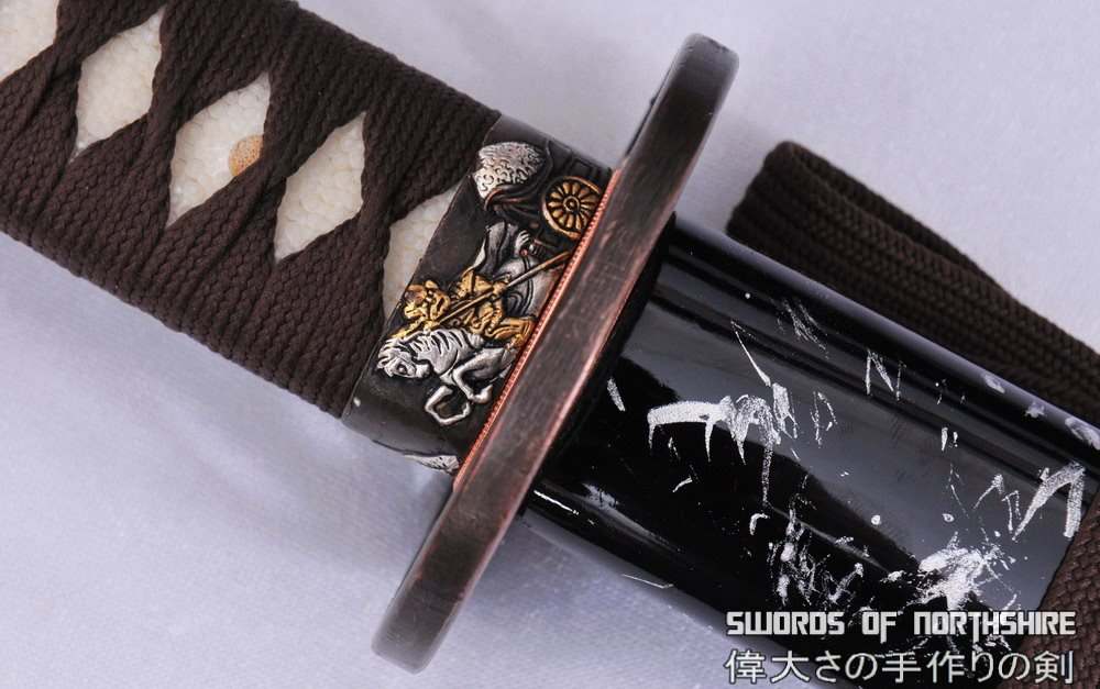 Hand Forged 1095 High Carbon Steel Unokubi Zukuri Samurai Sword