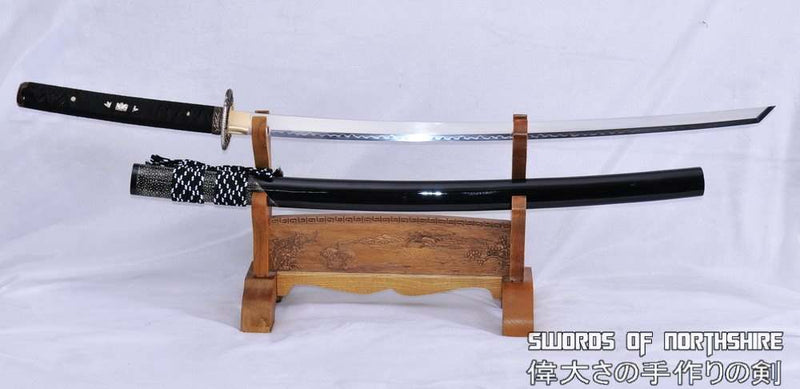 1095 High Carbon Steel Clay Tempered Kiriha Zukuri Samurai Katana Sword