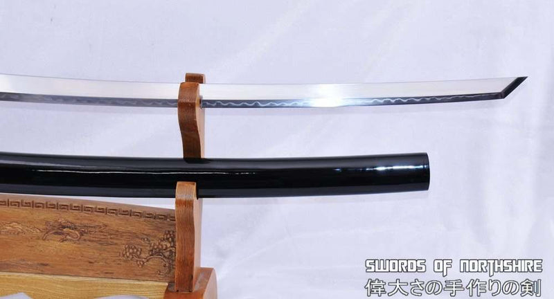 1095 High Carbon Steel Clay Tempered Kiriha Zukuri Samurai Katana Sword