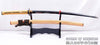 High Quality Hand Forged Chinese Tamahagane Clay Tempered Katana Samurai Sword