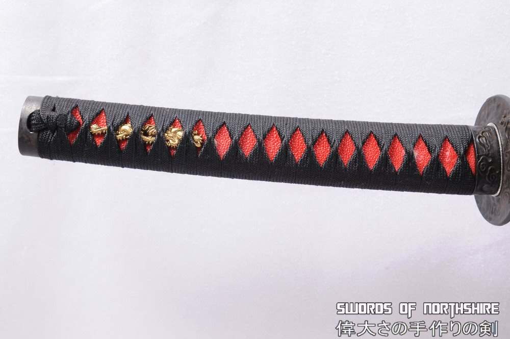 Hand Forged Clay Tempered Chinese Tamahagane High Quality Samurai Katana Sword