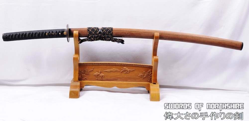 Hand Forged Clay Tempered Chinese Tamahagane High Quality Samurai Sword Katana