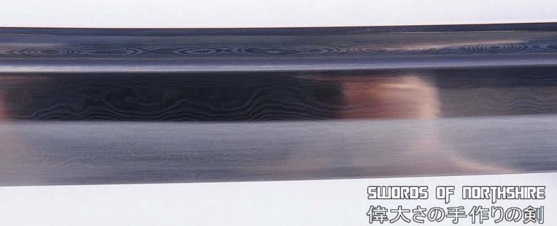 Hand Forged Folded Steel Blade Samurai Sword Shiroi Kiri Katana