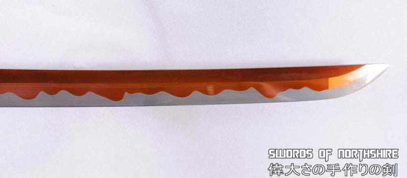 Hand Forged 9260 Spring Steel Red Blade Samurai Katana Sword