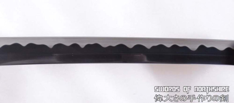 Hand Forged 1095 High Carbon Steel Black Blade Samurai Katana Sword