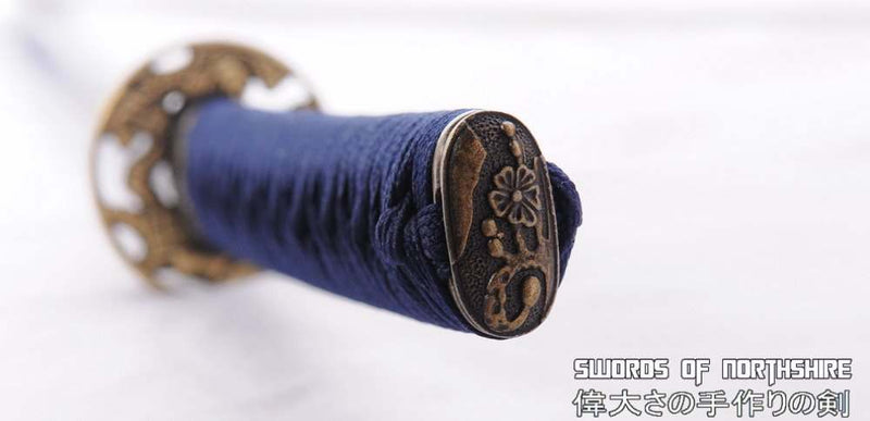 Hand Forged 1095 High Carbon Steel Black Blade Samurai Katana Sword