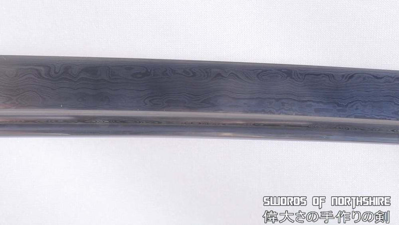 Hand Forged Folded Steel Blade Wakizashi Samurai Sword
