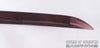 Hand Forged Red and Black Folded Steel Samurai Dragon Wakizashi Sword