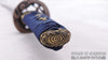 Hand Forged Red and Black Folded Steel Samurai Dragon Wakizashi Sword