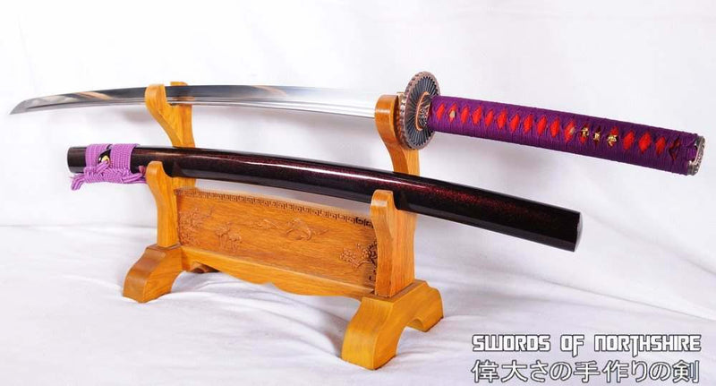 Hand Forged 1060 High Carbon Steel Blade Samurai Katana Sword