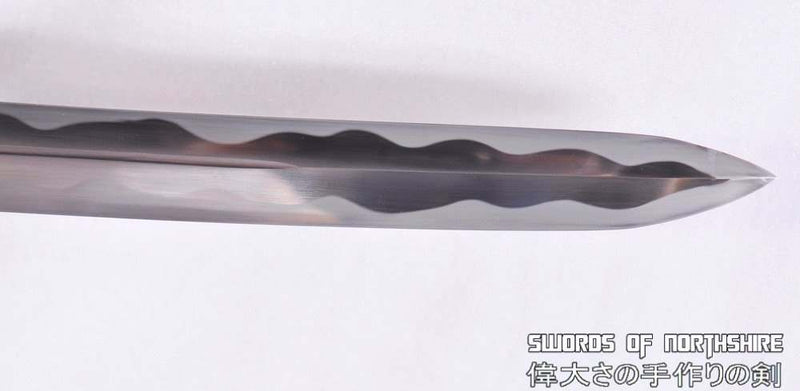 Hand Forged 1095 High Carbon Steel Double-Edged Samurai Katana Sword