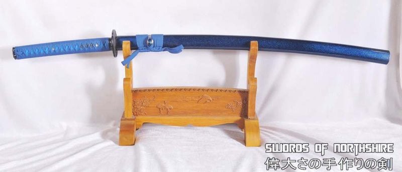 Hand Forged 1095 High Carbon Steel Double-Edged Samurai Katana Sword