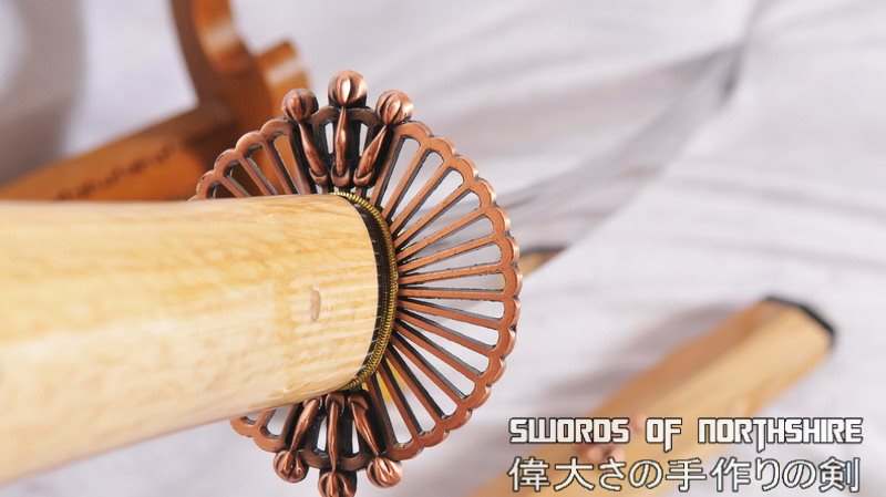 Hand Forged Folded Steel Blade Practical 47 Ronin Tengu Katana