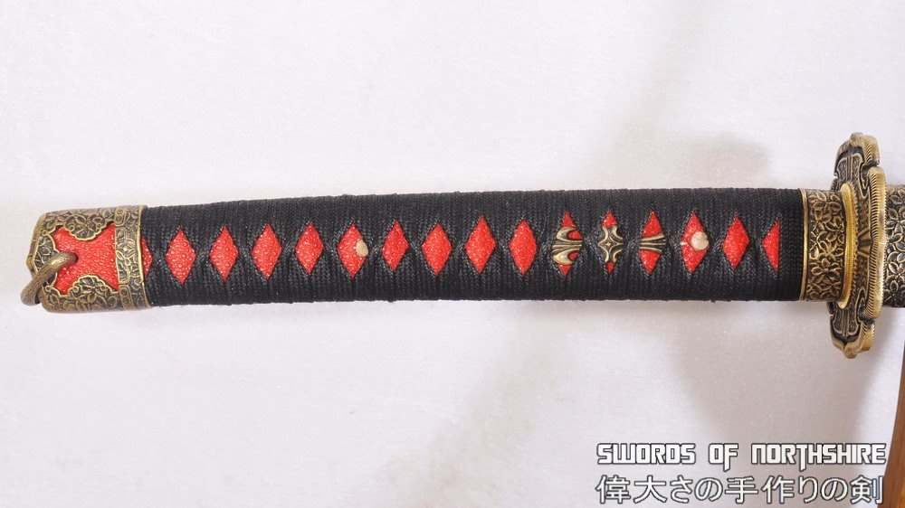 Hand Forged Clay Tempered 1095 High Carbon Steel Japanese Samurai